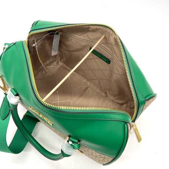 Michael Kors Duffle Medium Satchel Crossbody Bag - Picture 6 of 9